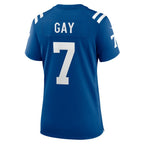 Matt Gay Indianapolis Colts Nike Women's Team Game Jersey - Royal/Blue