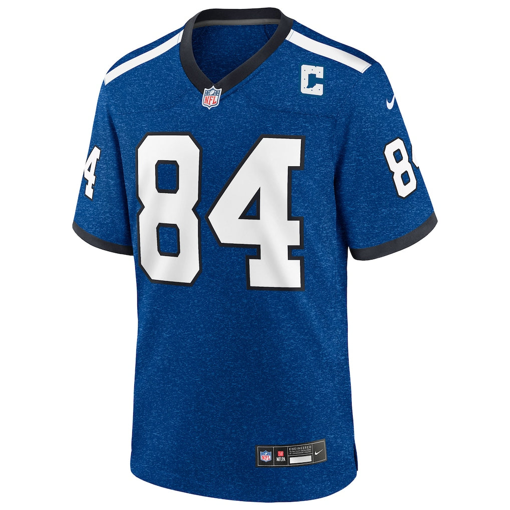 Tyler Warren Indianapolis Colts Nike 2025 NFL Draft First Round Pick Game Jersey - Indiana Nights
