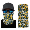 CAMO GREEN BAY PACKERS FACE MASK BANDANAS
