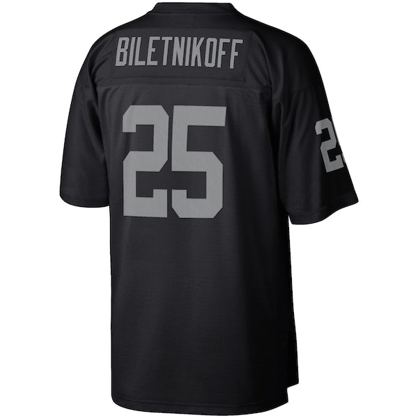 Fred Biletnikoff Las Vegas Raiders Retired Player Legacy Replica Jersey - Black