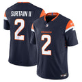 Patrick Surtain II Denver Broncos Nike Alternate Vapor F.U.S.E. Limited Jersey - Navy