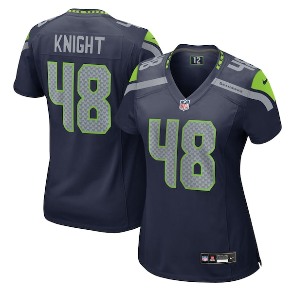 Tyrice Knight Seattle Seahawks Nike Women's Team Game Jersey -  College Navy