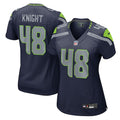 Tyrice Knight Seattle Seahawks Nike Women's Team Game Jersey -  College Navy