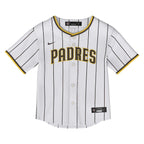 San Diego Padres Toddler Home Replica Jersey - White