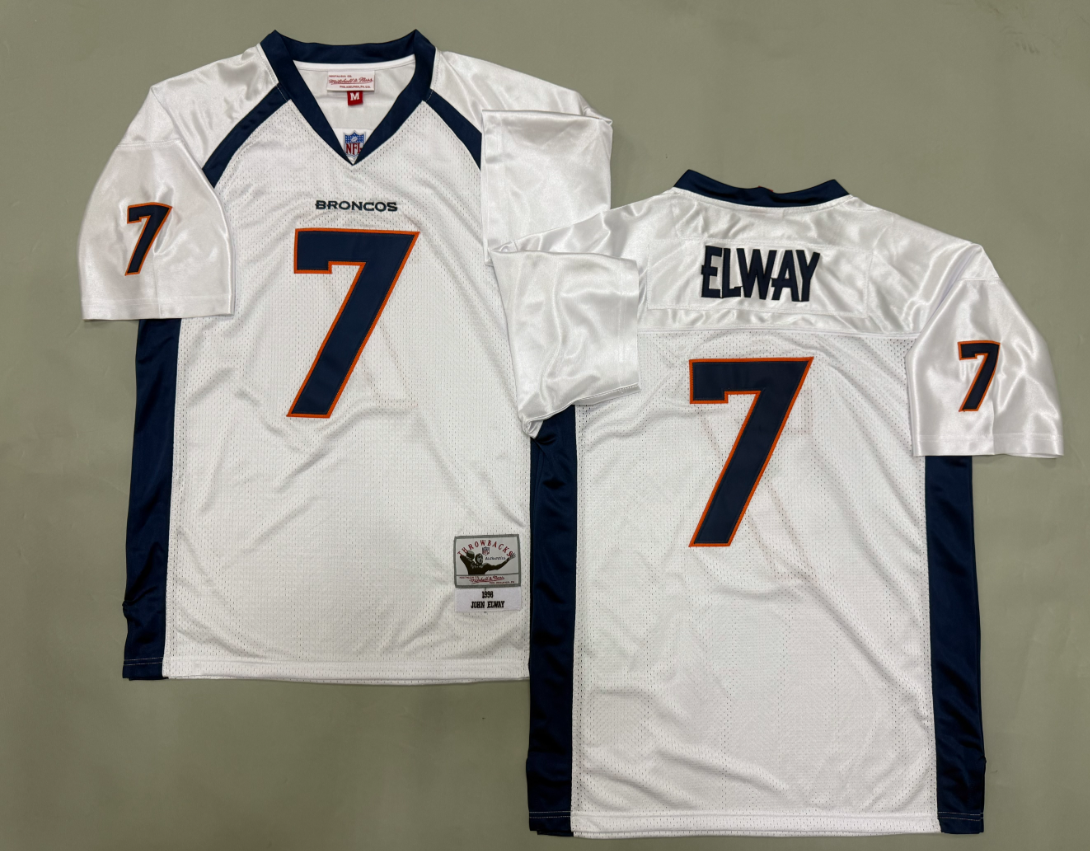 John Elway Denver Broncos Authentic Throwback Retired Player Jersey