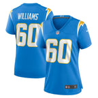 Bucky Williams Los Angeles Chargers Nike Women's  Game Jersey -  Powder Blue