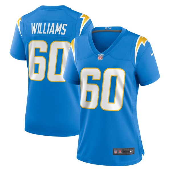 Bucky Williams Los Angeles Chargers Nike Women's  Game Jersey -  Powder Blue