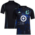 Minnesota United FC adidas 2023 One Planet Replica Jersey - Black