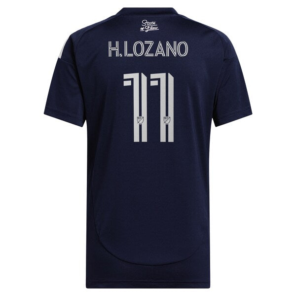 Hirving Lozano San Diego FC adidas Women's 2025 State of Flow Replica Player Jersey - Navy