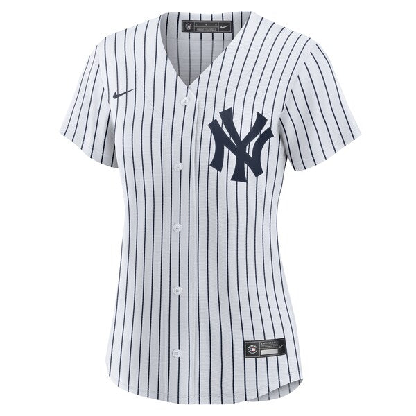 New York Yankees Nike Women's #1 Bride Home Replica Jersey - White