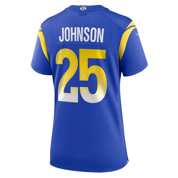 Quindell Johnson Los Angeles Rams Nike Women's Team Game Jersey -  Royal