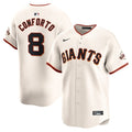 Michael Conforto San Francisco Giants Nike Home Limited Player Jersey – Cream