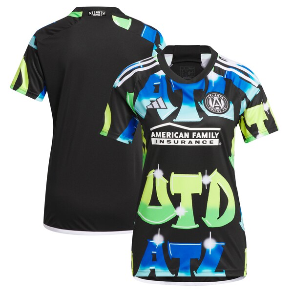 Atlanta United FC adidas Women's 2024 The 404 Replica Jersey - Black