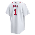 Boston Red Sox Nike #1 Dad Home Replica Jersey - White