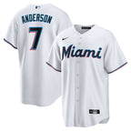 Tim Anderson Miami Marlins Nike Home Replica Player Jersey - White