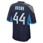 Mike Brown Tennessee Titans Nike  Game Jersey -  Navy