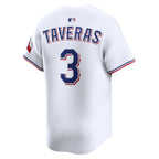 Leody Taveras Texas Rangers Nike Alternate Limited Player Jersey - White