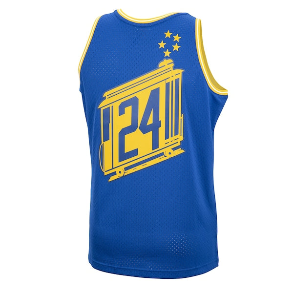 Rick Barry Golden State Warriors 2001/02 Hardwood Classics Swingman Jersey - Royal