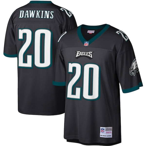 Brian Dawkins Philadelphia Eagles Legacy Replica Jersey - Black/Green