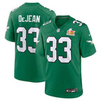 Cooper DeJean Philadelphia Eagles Nike Super Bowl LIX 2nd Alternate Game Jersey - Kelly Green