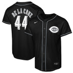 Elly De La Cruz Cincinnati Reds Nike  Youth Lights Out Replica Player Jersey - Black