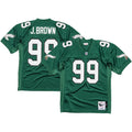 Jerome Brown Philadelphia Eagles  1991 Authentic Jersey - Kelly Green