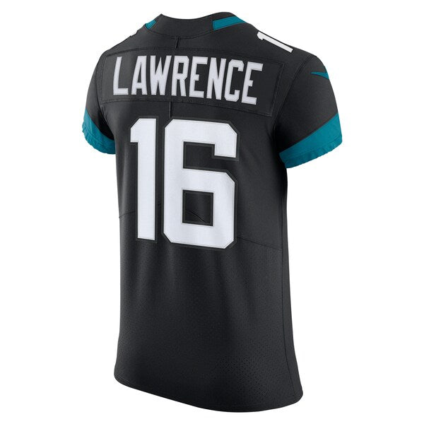 Trevor Lawrence Jacksonville Jaguars Nike Vapor Elite Jersey - Black/Teal