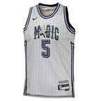 Paolo Banchero Orlando Magic Nike Youth 2024/25 Swingman Player Jersey - City Edition - Silver