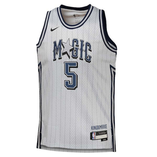 Paolo Banchero Orlando Magic Nike Youth 2024/25 Swingman Player Jersey - City Edition - Silver