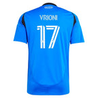 Giacomo Vrioni CF Montreal adidas 2025 Montréal Original Replica Player Jersey - Blue