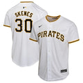 Paul Skenes Pittsburgh Pirates Nike Youth Home Player Game Jersey - White