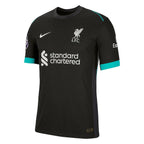Liverpool Nike 2024/25 Away Authentic Blank Patch Jersey - Forest Green