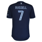 Johnny Russell Sporting Kansas City adidas 2024 State Line 3.0 Authentic Player Jersey - Blue