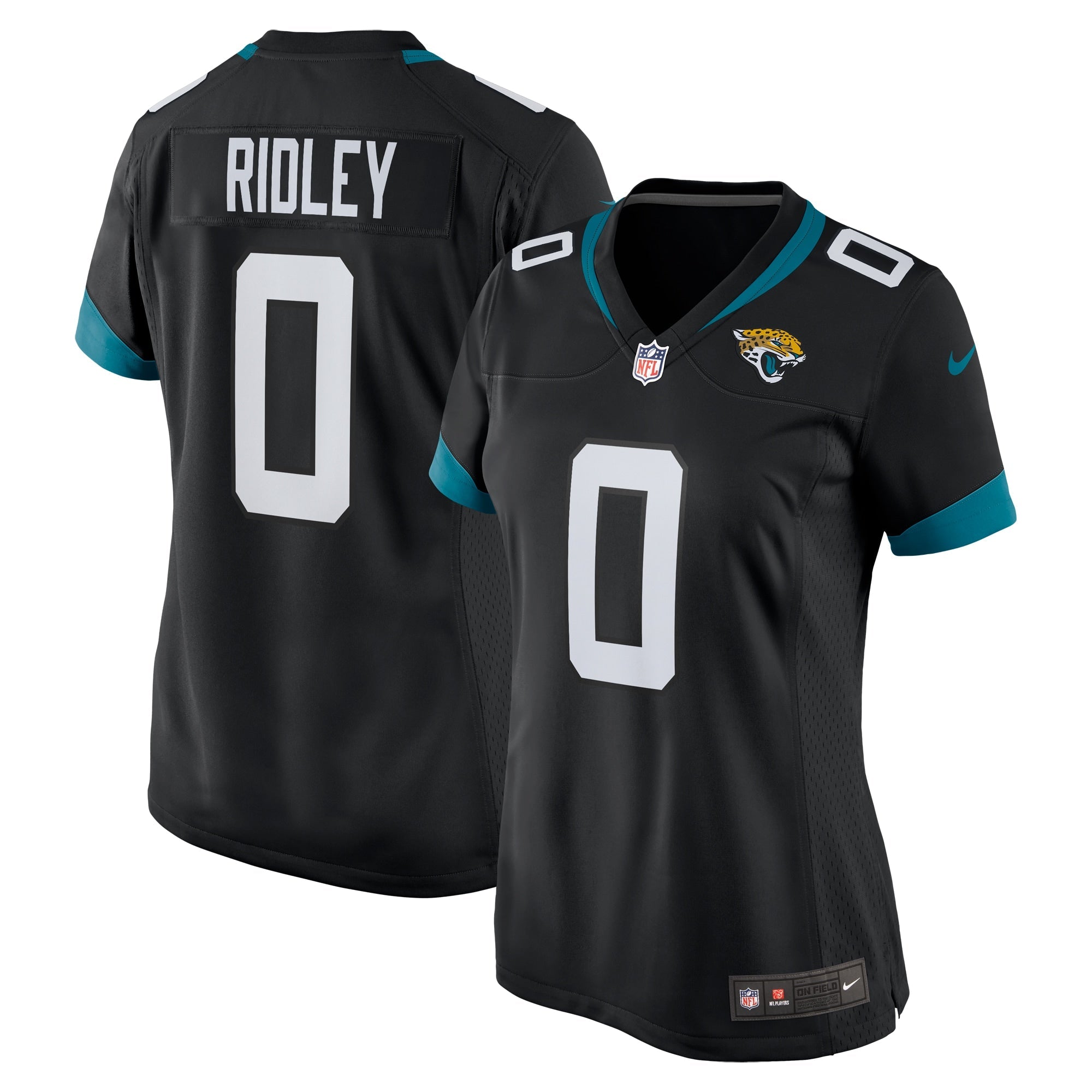 Calvin Ridley Jacksonville Jaguars Nike Women's Game Player Jersey - Teal/Black