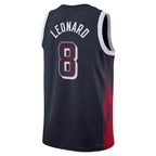 Kawhi Leonard Men's USA Basketball Nike Unisex 2024 Swingman Player Jersey - Navy
