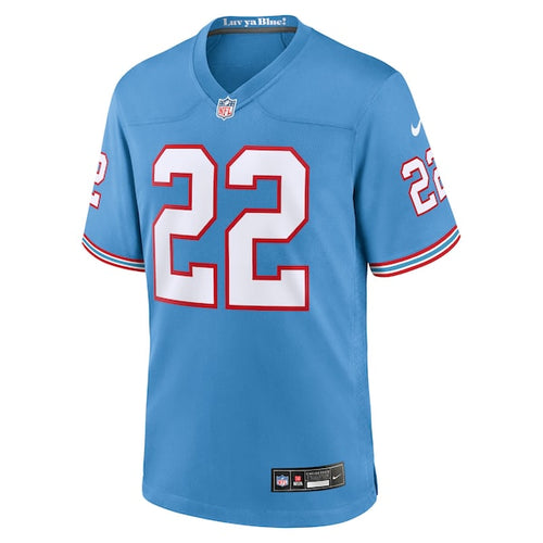 Derrick Henry Tennessee Titans Nike Youth Game Jersey - Light Blue/Navy/White