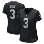 Zamir White Las Vegas Raiders Nike Women's  Game Jersey -  Black
