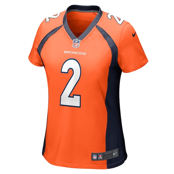 Patrick Surtain II Denver Broncos Nike Women's Game Jersey - Orange/Navy