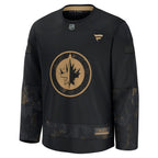 Winnipeg Jets  2024 Military Appreciation Practice Jersey - Black