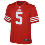Trey Lance San Francisco 49ers Nike Youth Game Jersey - Scarlet/White