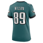 Johnny Wilson Philadelphia Eagles Nike Women's Team Game Jersey - Midnight Green
