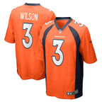 Russell Wilson Denver Broncos Nike Game Jersey - Orange/Navy/White