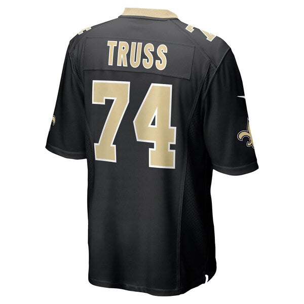 Xavier Truss New Orleans Saints Nike Team Game Jersey -  Black