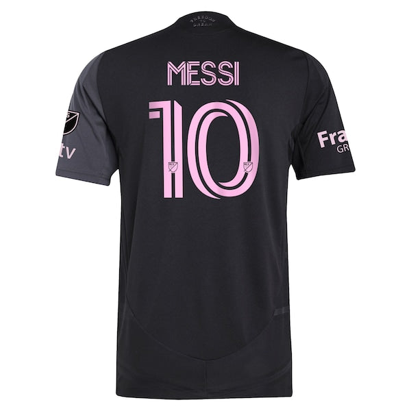 Lionel Messi Inter Miami CF adidas 2025 The Fortitude Kit Authentic Player Jersey - Black