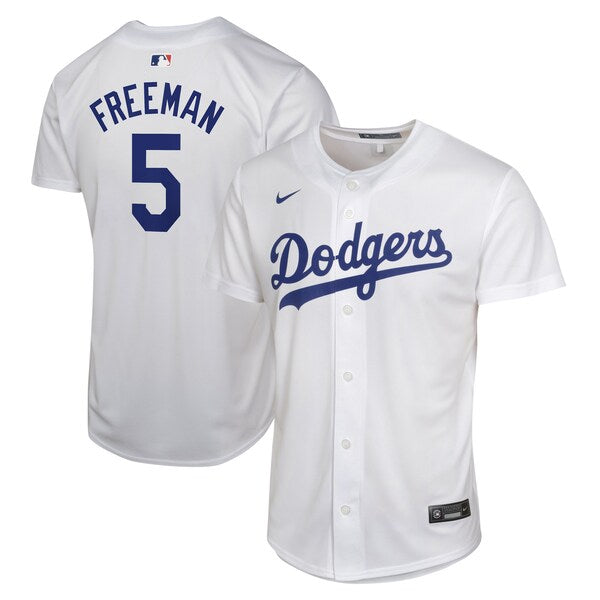Freddie Freeman Los Angeles Dodgers Nike Youth Home Game Player Jersey - White