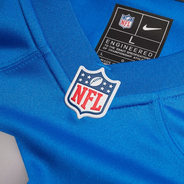 Jameson Williams Detroit Lions Nike Alternate Game Jersey -  Blue