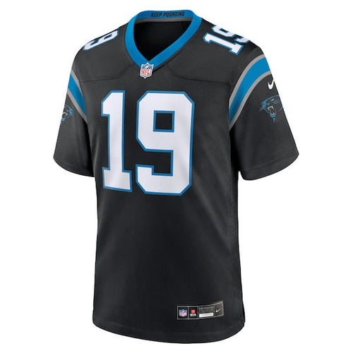 Adam Thielen Carolina Panthers Nike Game Player Jersey - Black/Blue