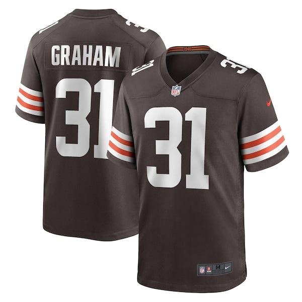 Thomas Graham Jr. Cleveland Browns Nike Team Game Jersey -  Brown