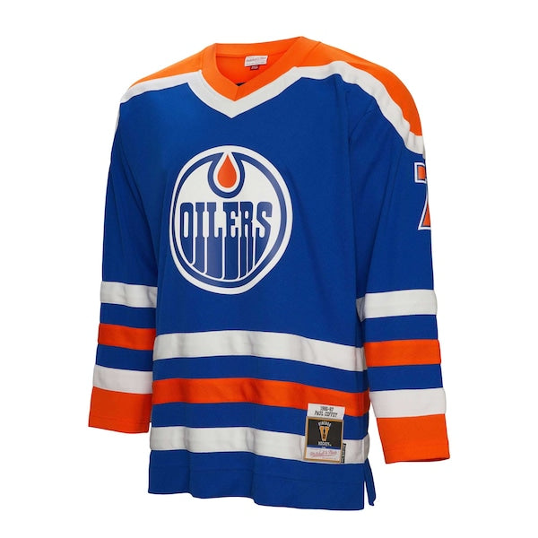 Paul Coffey Edmonton Oilers  1986/87 Blue Line Player Jersey - Royal