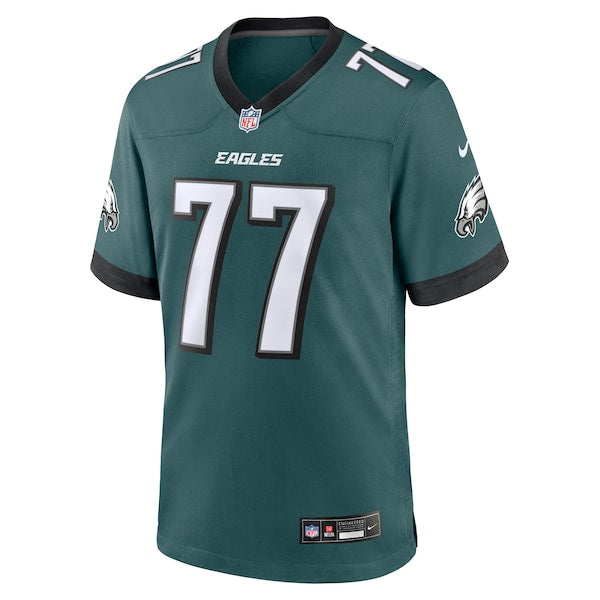 Mekhi Becton Sr. Philadelphia Eagles Nike Game Jersey - Midnight Green